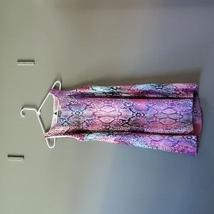 Phosophy Snake Print Dress Small